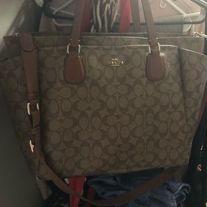 Coach diaper bag